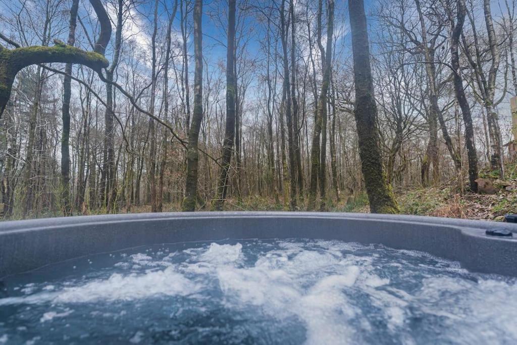 Padley; Woodland Lodge With Hot Tub For 2-4 In The Staffordshire Moorlands Oakamoor Dış mekan fotoğraf